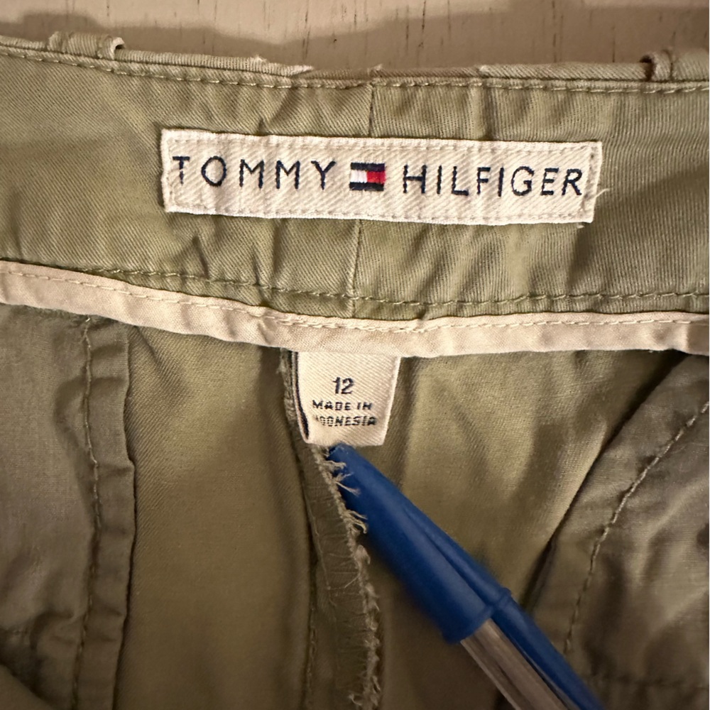 Tommy Hilfiger Olive Green Women's Shorts